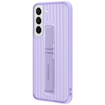 Samsung S22 S901 Protective Standing Cover Lavende