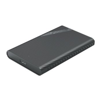 Кутия 2.5" (6.35 cm), Orico 2521U3-BK-EP, за HDD/SSD, SATA3, USB 3.0, черна | JAR Computers Orico 2521U3-BK-EP