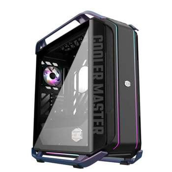 Кутия CoolerMaster Cosmos Infinity 30th Anniversary Edition, E-ATX/ATX/mATX/Mini-ITX, 1x USB 3.1 Type-C, 4x 120mm вентилатора ARGB, с прозорец, черна, без захранване | JAR Computers CoolerMaster Cosmos Infinity 30th Anniversary Edit