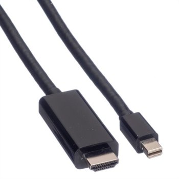 Roline HDMI(м) към Mini DisplayPort(м) 2m bulk
