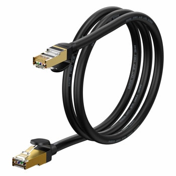 Пач кабел Baseus, UTP, CAT-7, 1m, черен | JAR Computers Baseus Seven Types Cat 7 1m WKJS010101