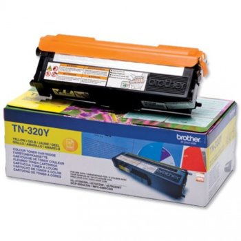 Тонер касета за Brother HL 4150CDN/4570CDW/MFC9460CDN, Yellow - TN320Y, заб.: 1500 брой копия | JAR Computers КАСЕТА ЗА BROTHER HL 4150CDN/4570CDW/MFC9460CDN
