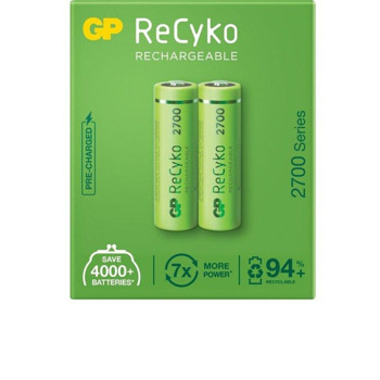 Акумулаторни батерии GP R6 270AAHCE-EB2, AA, 1.2V, 2600mAh, NiMH, 2 бр. | JAR Computers Акумулаторни батерии GP R6 270AAHCE-EB2 AA 1.2V