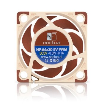 Вентилатор 40mm, Noctua NF-A4x20-5V-PWM, 4-Pin pwm, 5000 rpm | JAR Computers Noctua NF-A4x20-5V-PWM