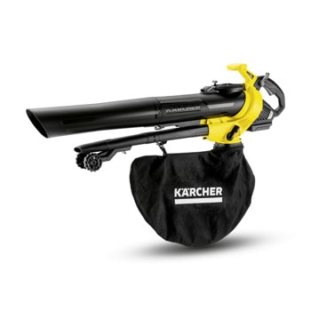 Акумулаторен уред за издухване на листа Karcher BLV 36-240, 240 км/ч скорост на въздуха, безчетков мотор, режим изсмукване, турбо функция, 45 л. обем на торбата, жълта | JAR Computers Karcher BLV 36-240