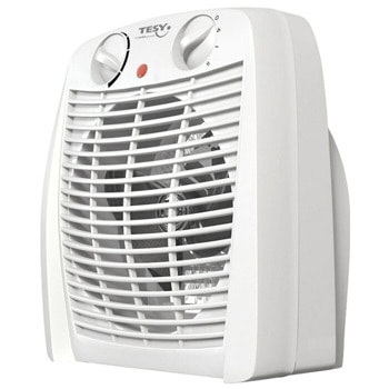 Вентилаторна печка Tesy HL 213 V, 2000W, 2 степени на мощност, защита срещу прегряване, защита срещу замръзване, светлинен, бяла | JAR Computers Tesy HL 213 V 2000 W