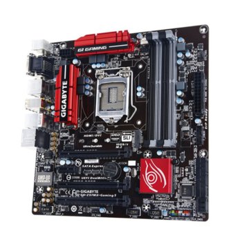 Дънна платка Gigabyte GA-Z97MX-Gaming 5, Z97, LGA1150, DDR3, PCI-E (HDMI&DVI)(CF&SLi), 6x SATA 6Gb/s, 1x SATA Express, 1x M.2 Socket, 4x USB 3.0, microATX | JAR Computers Gigabyte GA-Z97MX-Gaming 5