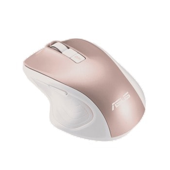 Мишка Asus MW202 Rose Gold, оптична (4000 dpi), безжична, USB, розово-златиста | JAR Computers Asus MW202 Rose Gold