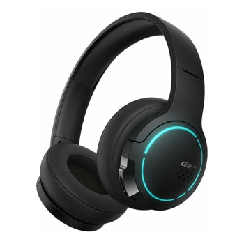 Слушалки Edifier G2BT, безжични, микрофон, Bluetooth, 40mm драйвери, шумопотискащи, до 36 часа време на работа, черни | JAR Computers Слушалки Edifier G2BT Black