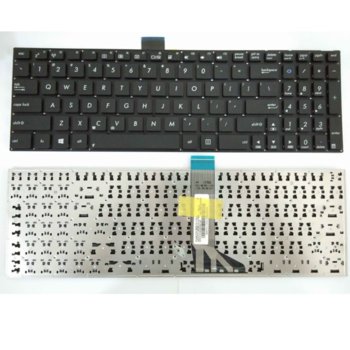 Клавиатура за лаптоп Asus X502, black, no fame, US, (Малък Enter) | JAR Computers Клавиатура за лаптоп Asus X502 Black