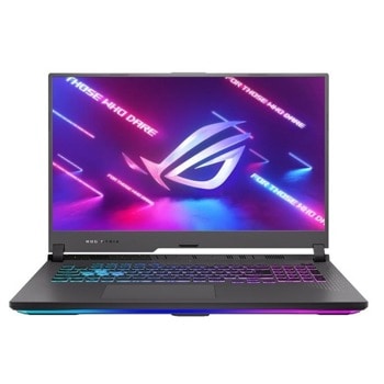 Лаптоп Asus ROG Strix G17 G713RM-KH011 (90NR08K4-M006U0), осемядрен AMD Ryzen 7 6800H 3.2/4.7GHz, 17.3" (43.94 cm) Full HD IPS 360Hz Anti-Glare Display & GF RTX 3060 6GB, (HDMI), 16GB DDR5, 1TB SSD, 2x USB Type-C, No OS | JAR Computers Asus ROG Strix G17 G713RM-KH011 90NR08K4-M006U0