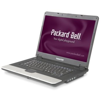 Лаптоп Packard Bell F0335-001, Cel-M 1.46Ghz 15.4" 80GB 512MB DVDRW LAN 802.11b/g Linux 2Y | JAR Computers Packard Bell F0335-001