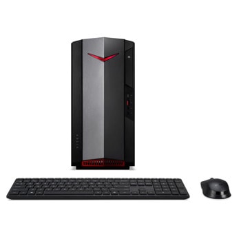 Настолен компютър Acer Nitro N50-640 (DG.E35EX.00J), дванадесетядрен Alder Lake Intel Core i7-12700F 1.6/4.9 GHz, NVIDIA GeForce RTX 3060 12GB, 16GB DDR4, 512GB SSD, 1x USB 3.2 Gen2x2 Type C, No OS | JAR Computers Acer Nitro N50-640 DG.E35EX.00J