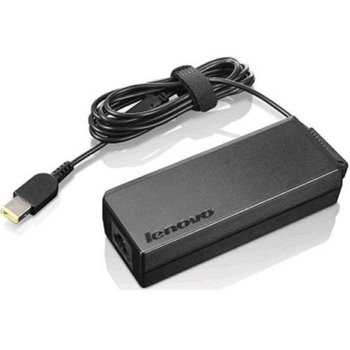 Захранване (заместител) за лаптопи Lenovo 20V/4.5A/90W, (Square Tip - Правоъгълна Букса) | JAR Computers Зам.зарядно за лаптоп Lenovo 20V 4.5A 90W