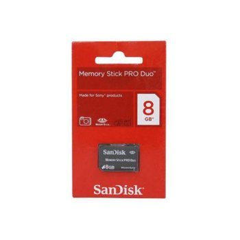 8GB Memory Stick Pro DUO