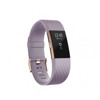 Fitbit Charge 2 Small Size Rose Gold FB407RGLVS-EU
