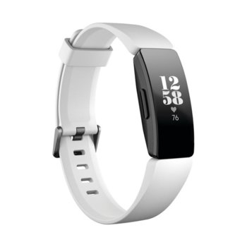 Fitbit Inspire HR, White/Black
