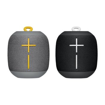 Тонколони Ultimate Ears Wonderboom Pack, 2.0, Bluetooth, Wi-Fi, черна и сива, до 10 часа време за работа, IPX7 защита | JAR Computers Ultimate Ears Wonderboom Pack Black & Grey