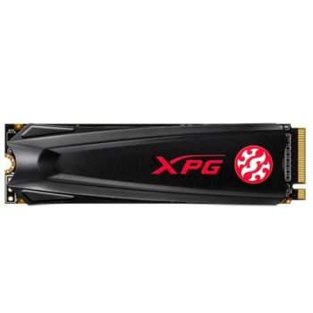 Памет SSD 1TB A-Data XPG GAMMIX S5, NVMe, M.2 2280, скорост на четене 2100 MB/s, скорост на запис 1500 MB/s | JAR Computers ADATA GAMMIX S5 1TB M2 PCIE AGAMMIXS5-1TT-C