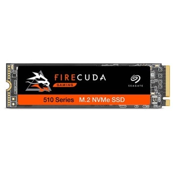 Памет SSD 1TB, Seagate FireCuda 510 Series (ZP1000GM3A011), PCIe NVMe, M.2 (2280), скорост на четене 3.450MB/s, скорост на запис 3100MB/s | JAR Computers Seagate 1TB FireCuda 510 PCIe ZP1000GM3A011