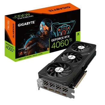 Видео карта Nvidia GF RTX 4060 Ti, 16GB, Gigabyte Gaming, OC, PCI-E 4.0, GDDR6, 128-bit, DisplayPort, HDMI | JAR Computers Видео карта Gigabyte GF RTX 4060 Ti GAMING OC 16GB