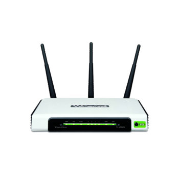 TP-Link TL-WR940N, MIMO Wireless-N Router + 4Port Switch, 3 антени | JAR Computers TP-Link TL-WR940N