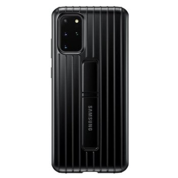 Калъф за Samsung Galaxy S20 Plus, хибриден, Samsung Protective Standing Cover EF-RG985CB, удароустойчив, с поставка, черен image