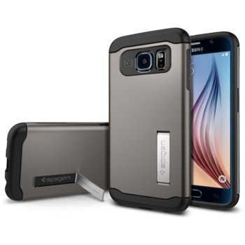 Spigen Slim Armor Case for Galaxy S6 gunmetal