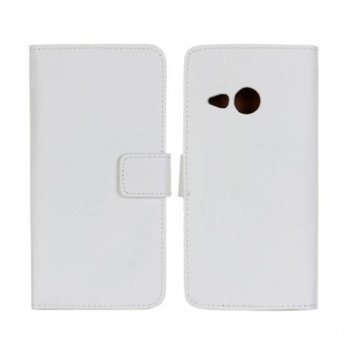 Wallet Flip Case for HTC ONE 2 M8 Mini white