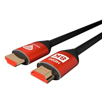 Кабел Genesis NKA-1993, от HDMI(м) към HDMI(м), 3 м., версия 2.1, позлатени конектори, черен, 8K@120Hz, 48Gb/s | JAR Computers Genesis Ultra For PS5/PS4 3M 8K V2.1