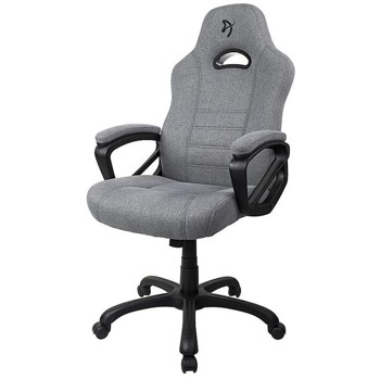 Геймърски стол Arozzi ENZO WOVEN FABRIC, газов амортисьор, до 95kg., плат, регулируеми подлакътници, сив | JAR Computers Arozzi Enzo Woven Fabric сив
