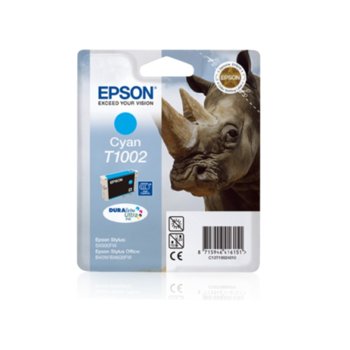 Касета ЗА EPSON B40W/BX600FW/SX600FW - Cyan - P№ C13T10024010 - заб.: 11.1ml. | JAR Computers Касета ЗА EPSON B40W/BX600FW/SX600FW - Cyan