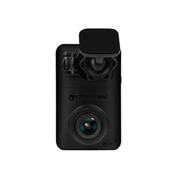 Видеорегистратор Transcend DrivePro 10, камера за автомобил, Full HD 1080P@30fps, включена 32GB microSD карта, USB, Wi-Fi, черен image