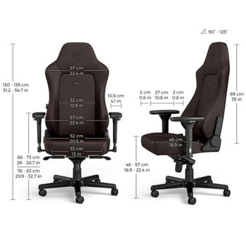 noblechairs icon gaming java edition кафяв