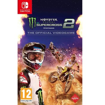 Игра за конзола Monster Energy Supercross - The Official Videogame 2, за Nintendo Switch | JAR Computers Supercross - The Official Videogame 2 (Switch)