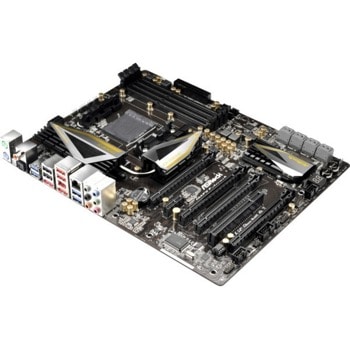 Дънна платка ASRock 990FX Extreme9, AM3+, AMD 990FX, DDR3, 4x PCI-E (SLi/CF), SB7.1, Lan1000, 2+6x SATA 6.0Gb/s RAID 0,1,5, 1394, 2x eSATA3, 4xUSB3.0, ATX | JAR Computers ASRock 990FX Extreme9