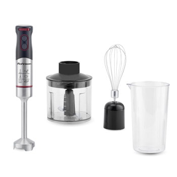 Пасатор Rohnson R-5795, 900W, турбо функция, контрол на скоростта, съд за миксиране 0.5 l, мерителна кана 0.7 l, инокс | JAR Computers пасатор rohnson r-5795