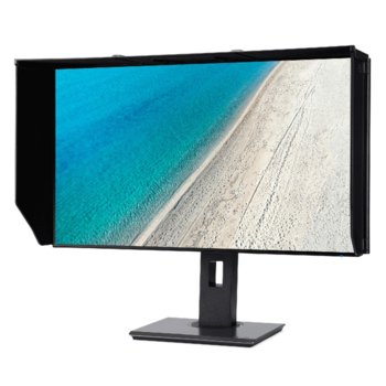 Монитор Acer ProDesigner PE270K (UM.HP0EE.001), 27" (68.58 cm) IPS панел, 4K UHD, 4ms, 100,000,000:1, 350 cd/m2, DisplayPort, HDMI, 5x USB 3.1, черен | JAR Computers Acer ProDesigner PE270K UM.HP0EE.001