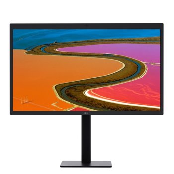 Монитор LG Ultra Clear 27MD5K-B, 27" (68.58 cm) IPS панел, 5K, 12 ms, 500 cd/m2, 1x Upsteam Thunderbolt3, 3x downstream USB-C, вградена камера, съвместим с MacBook Pro | JAR Computers LG Ultra Clear 27MD5KA-B