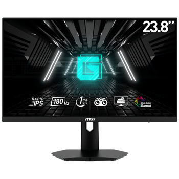 Монитор MSI G244F E2 (9S6-3BB4CH-035), 23.8" (60.45cm) IPS панел, 180Hz, Full HD, 1ms, 100 000 000:1, 300cd/m2, DisplayPort, HDMI | JAR Computers MSI G244F E2 9S6-3BB4CH-035