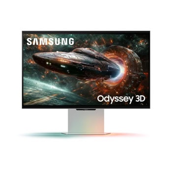 Монитор Samsung Odyssey 3D G90XF (2025)(LS27FG900XUXEN), 27" (68.58 cm) IPS панел, 165Hz, 4K/UHD, 1ms, 350cd/m2, DisplayPort, HDMI, USB | JAR Computers Samsung 27" Odyssey 3D G90XF 4K LS27FG900XUXEN