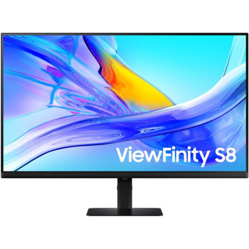 Монитор Samsung ViewFinity S8 LS-32D800UA (2024), 32" (81.28cm) VA панел, 4K/UHD, 5ms, Mega DCR, 350cd/m2, DisplayPort, HDMI, LAN, USB Hub | JAR Computers Samsung ViewFinity S80UD LS32D800UAUXEN