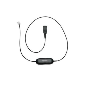 Свързващ кабел Jabra Smart Cord (88001-99), QD to RJ10, за STD слушалки | JAR Computers Jabra Smart Cord, QD to RJ10