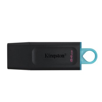Памет 64GB USB Flash Drive, Kingston DataTraveler Exodia, USB 3.2 Gen 1, черна | JAR Computers Kingston DTX/64GB