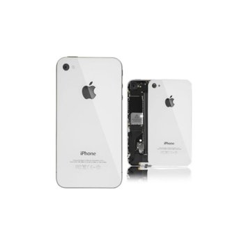 Заден капак за Apple iPhone 4, бял