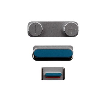 Бутони "Power" "volume" и "mute" и слот за карта за Apple iPhone 5S, бял | JAR Computers iPhone 5S Power/volume/mute btns, card tray, White