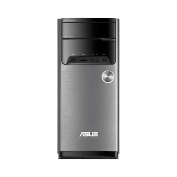 Настолен компютър Asus VivoPC M32CD-BG001T, четири-ядрен Intel Core i7-6700 3.4/4GHz, 8GB RAM, nVidia GeForce GTX 970 4GB (HDMI), 1TB 7200 rpm & 128GB SSD, 2x USB3.1, клавиатура и мишка, Windows 10, 8.29kg | JAR Computers Asus VivoPC M32CD-BG001T