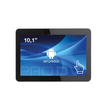 ALL In One компютър ProDVX 88902020.210 APPC-10X, четириядрен Cortex A17 2.0 GHz, 10.1" (25.65 cm) WXGA LED Capacitive Multi Touch Display & MALI T764, 2GB DDR3, 16GB Flash ROM, USB 2.0, Android 8.0 | JAR Computers ProDVX 88902020.210 APPC-10X