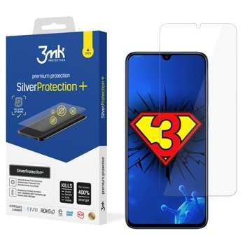 Защитно фолио 3MK SilverProtection+, за Samsung Galaxy A70, антимикробно image