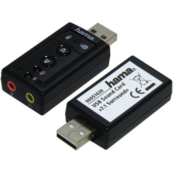 SB 7.1, Hama, USB